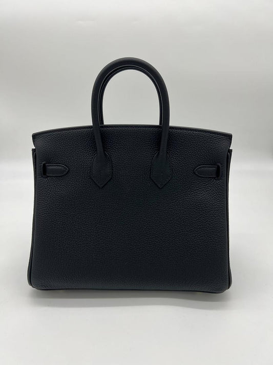 Birkin 25 Togo Noir Gold Hardware