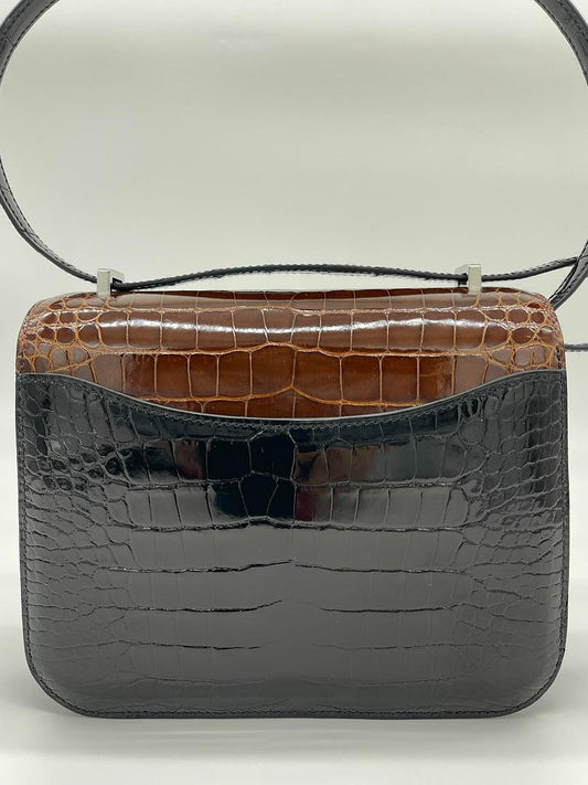 Hermes Constance Mini 18 Noir Black Epsom Handbag