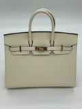 Birkin 25 Epsom Nata Gold Hardware