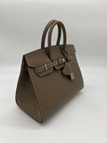 Birkin 25 Etoupe Epsom Palladium Hardware