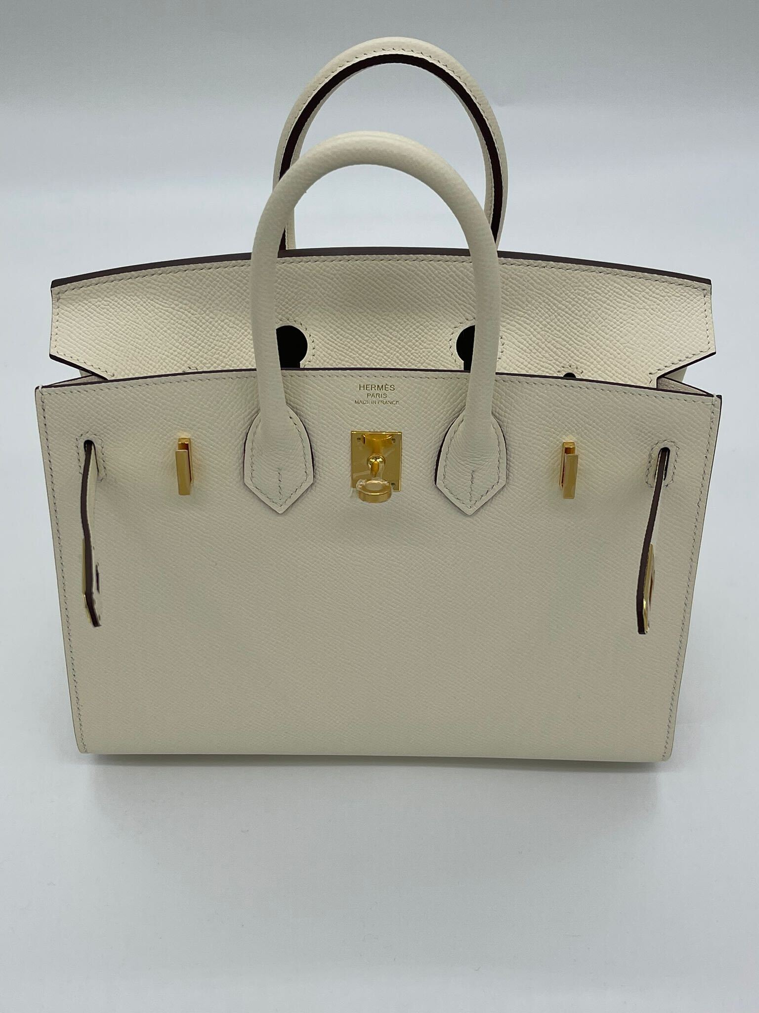 Birkin 25 Epsom Nata Gold Hardware