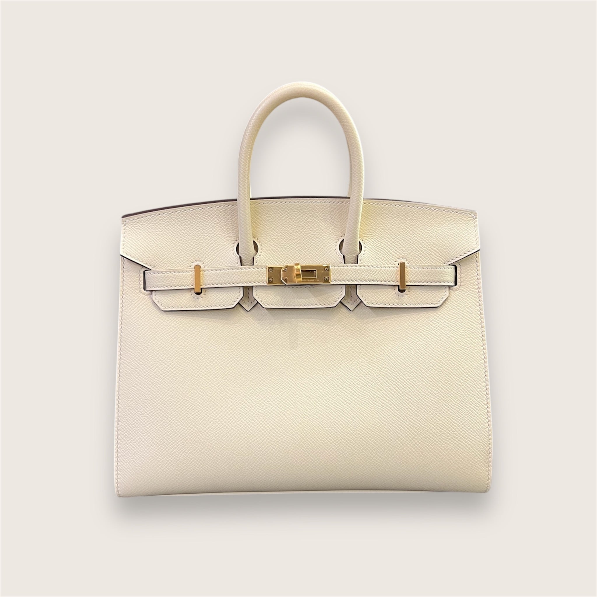 Birkin 25 Epsom Nata Gold Hardware