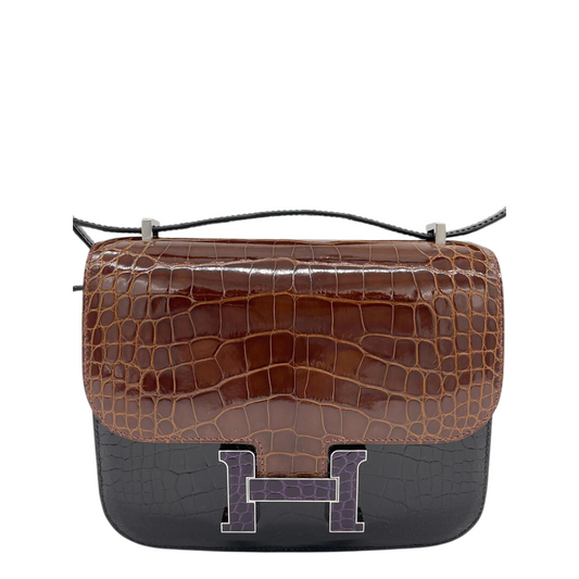 Hermès Black Constance 23cm of Box Leather with Palladium Hardware, Handbags and Accessories Online, 2019