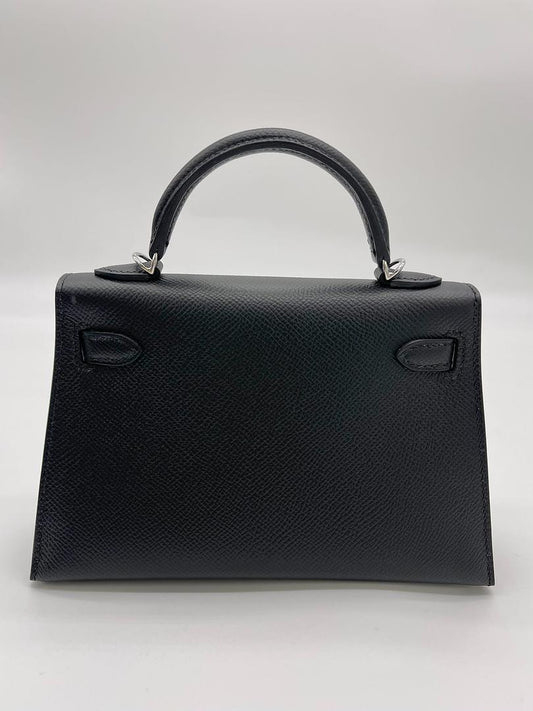 Hermes Kelly Tricolore bag 25 Sellier Etoupe grey/Alezan/Biscuit Epsom  leather Silver hardware